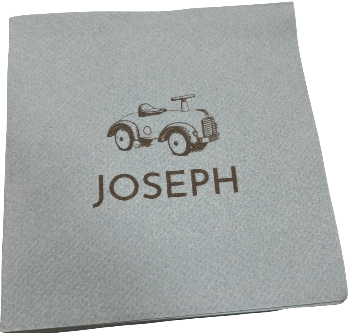 Custom printed napkin design